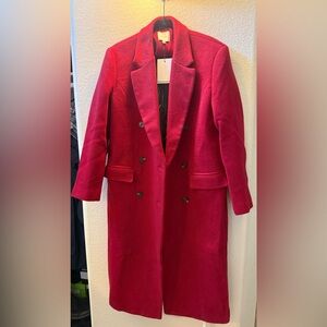 Reformation Wool Blend Coat